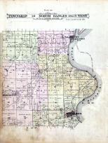 Township 50 North, Ranges 18 and 19 West, Arrow Rock, Missouri River, Saline City, Little Rock, Hardeman, Saline County 1896